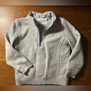 Vineyard Vines~Gray Half-Zip Pullover~Kids Size 4T